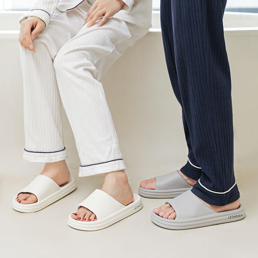 拍2付1～男女同款～防滑家居凉拖拖鞋 商品图6