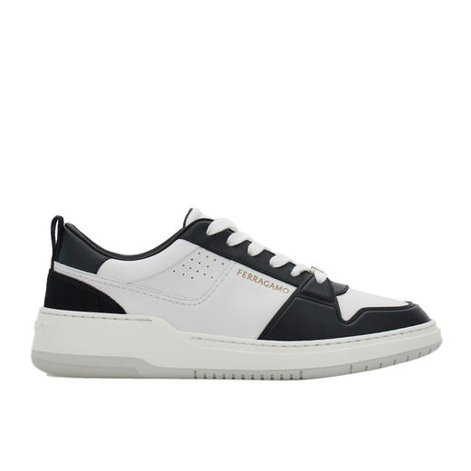 FERRAGAMO 菲拉格慕 男士Gancini轮廓低帮休闲运动鞋 混色 770882 商品图0