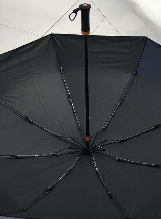 优品堂【雨雾】五折伸缩手柄加大抗风纯色男女共用防晒防紫外线手机伞 商品图5