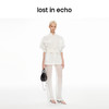 lost in echo2024春夏新品设计师品牌双层真丝透视长裤透气舒适 商品缩略图2