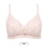 都市丽人自然舒适内衣女蕾丝文胸A杯适穿3/4杯加厚无钢圈四排扣LB41C1 商品缩略图9