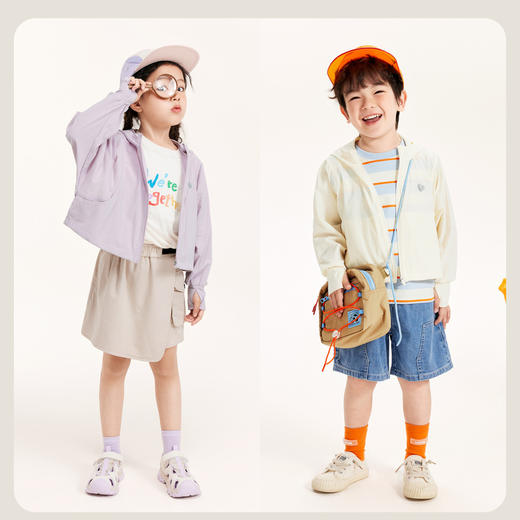 【轻凉防晒】迷你巴拉男女童亲子防晒衣一家三口速干防晒外套 商品图2