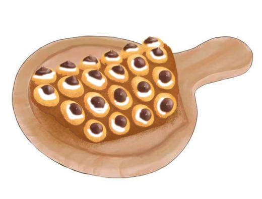 【可可巧克力鸡蛋仔】 商品图0