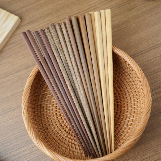 双枪 西子千束实木日式分食筷10双/盒 商品图1