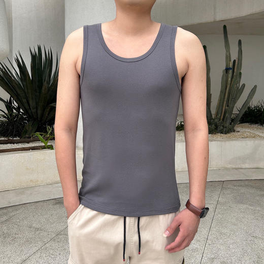 【安家美男士冰感棉背心】品牌直发🔥“山姆撤柜” ✅国际化商超的品质，✅L-3XL，100-180斤，国际化标准生产线、照顾到所有身材 ✅ 商品图10