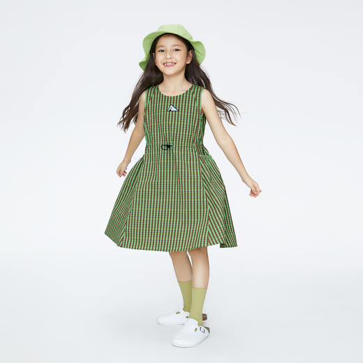【实体店同款】女童小清新无袖连衣裙裙子新款安奈儿童装AG423820 商品图3