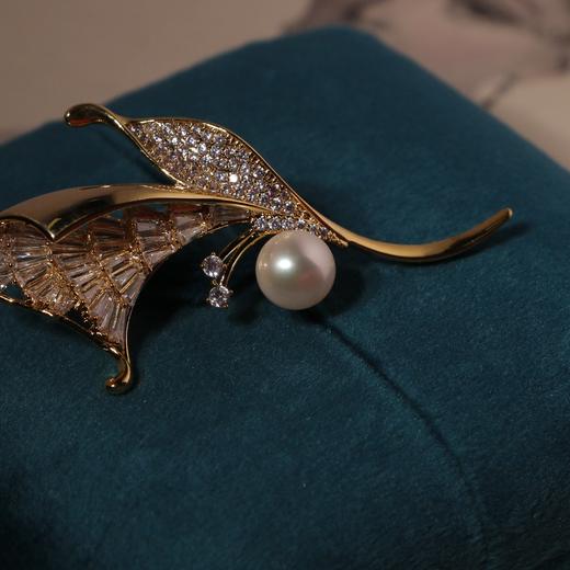 甄珠贝 造型淡水胸针 淡水10-11mm 商品图3