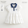 [凉感快干]马克珍妮女童活力校园运动连衣裙Polo领裙子夏装240666 商品缩略图0
