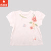 棉果果夏季新品纯棉竹节棉女童国风T恤M222140224201 商品缩略图1