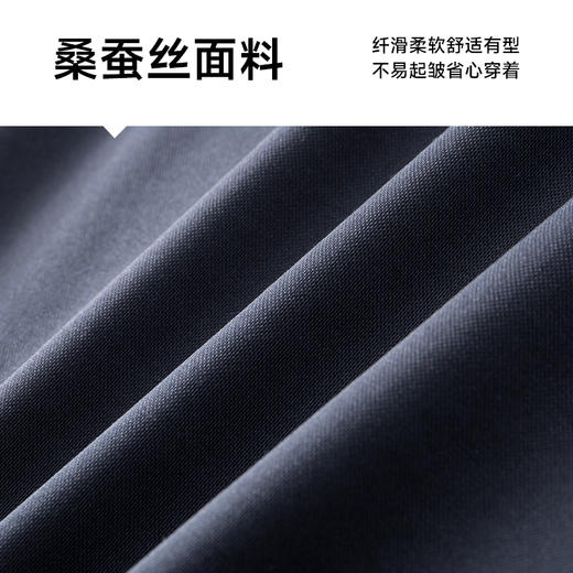 【Q】【桑蚕丝】【新款DDA】大依优型大码冰丝商务休闲裤长裤加肥加大高弹舒适大码男装宽松西裤透气胖子 商品图3