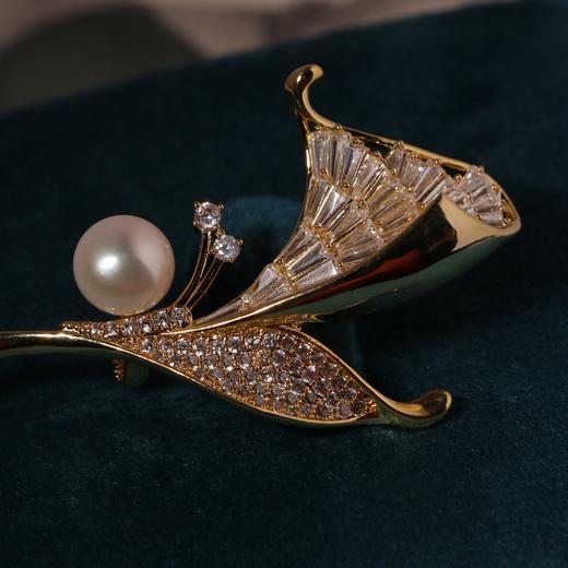 甄珠贝 造型淡水胸针 淡水10-11mm 商品图4