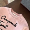服饰鞋包-春季新款儿童春款纯色粉色卫衣韩版百搭 商品缩略图2