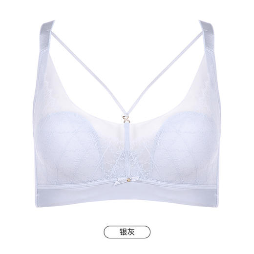 都市丽人舒软挺塑轻塑调整型内衣女锁边塑身BC杯3/4杯超薄文胸无钢圈四排扣LJ42B9 商品图13
