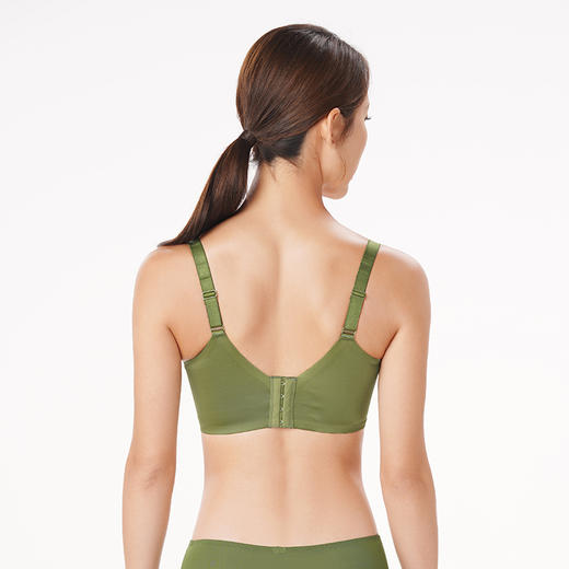 都市丽人舒软挺塑轻塑调整型内衣女蕾丝塑身AB杯3/4杯中厚文胸无钢圈四排扣LJ41B3 商品图4