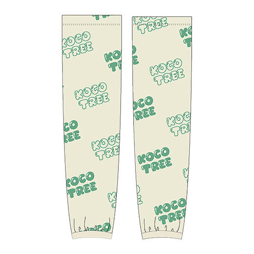 KK树儿童防晒冰袖男童女孩袖套可爱护袖夏季防紫外线手袖户外 商品图4