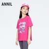 女童趣味全棉T恤圆领短袖夏季新款安奈儿童装实体店同款AG421776 商品缩略图1