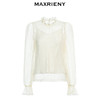 【商场同款】MAXRIENY复古宫廷风内搭上衣打底衫温柔百搭蕾丝衫女(货号:MC88TP071) 商品缩略图4