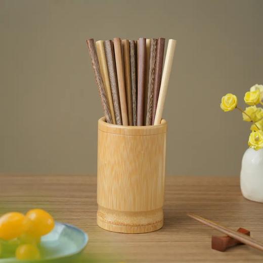 双枪 西子千束实木日式分食筷10双/盒 商品图0