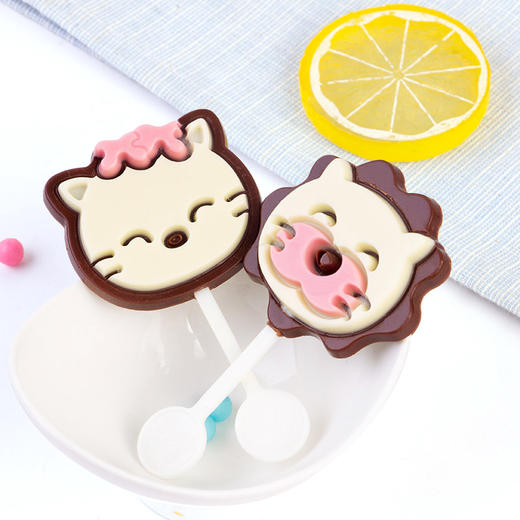 海太猫咪巧克力制品27g/040900 可爱猫咪头和狮子头造型童趣满满 商品图1