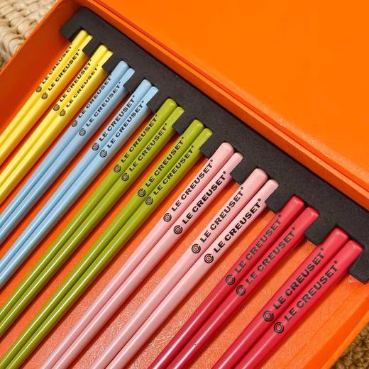 【酷彩炻瓷餐具】法国LE CREUSET酷彩彩虹筷子家用餐桌礼盒装陶瓷健康炫彩餐具套装 商品图1