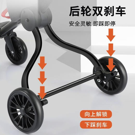 AIrud(艾瑞迪）遛娃手推车DK-621 多色可选 商品图4