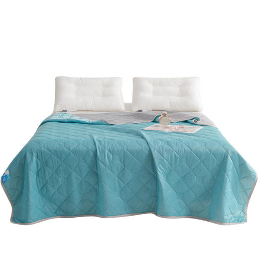 【越睡越凉快】凉感丝夏凉被 柔顺光滑 A类凉感丝空调被，母婴级冰淇淋夏被！ 商品图4