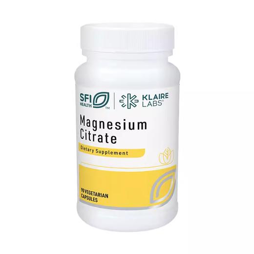 海淘 SFIHealth 克莱尔 klaire Magnesium Citrate (150 mg) 柠檬酸镁 90粒/瓶  25.2 商品图0