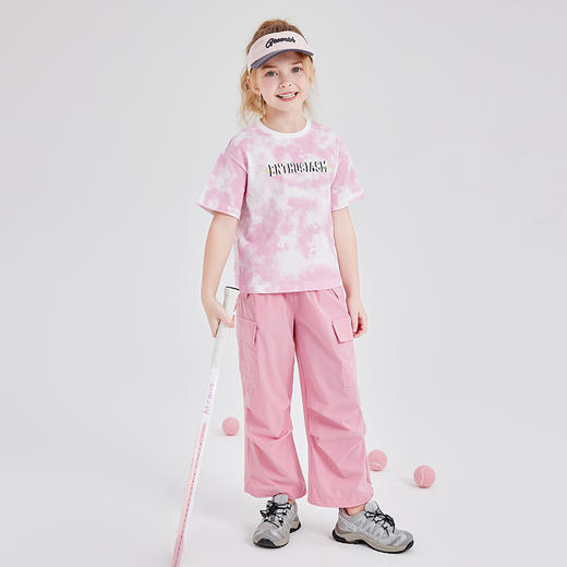 笛莎Deesha T恤2024夏季新款时尚满印短袖T恤 商品图4