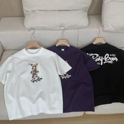 夏季男士卡通印花宽松短袖T恤青年休闲半袖上衣  P8838【8838】 商品图3