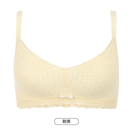 都市丽人自然舒适内衣女蕾丝文胸B杯适穿3/4杯中厚无钢圈三排扣LB42D4 商品图10