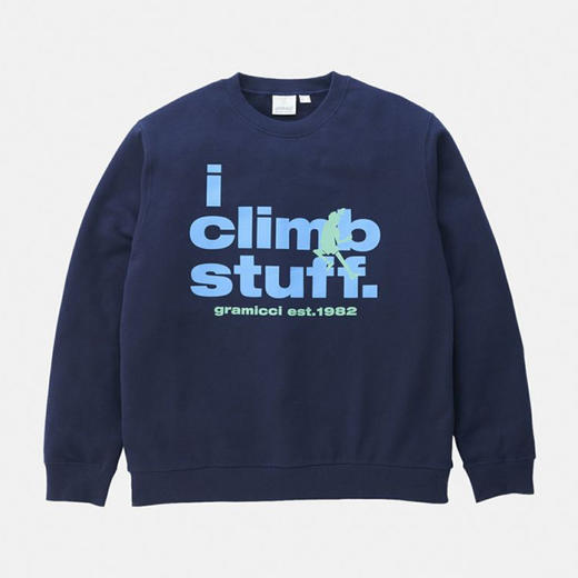 GRAMICCI I CLIMB STUFF SWEATSHIRT 印花圆领套头长袖卫衣 商品图3