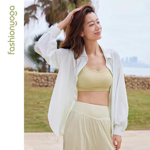 凡圣瑜伽轻薄防晒衬衫 F14309 商品图6