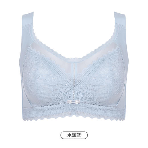 都市丽人完美包容大罩杯内衣女蕾丝文胸CD杯适穿3/4杯超薄款速干软钢圈四排扣LB43J3 商品图11