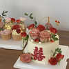 【婚礼蛋糕】-结婚蛋糕/鲜花蛋糕 商品缩略图0