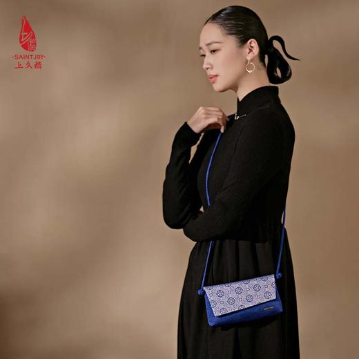 SAINTJOY/上久楷 女式手拿包 斜背包   福寿全宝锦 BWS23B2006 商品图1
