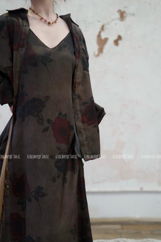 【门店同款】ENJOY夏季云敛-禅意灰烬玫瑰衬衫 157030347 商品图4