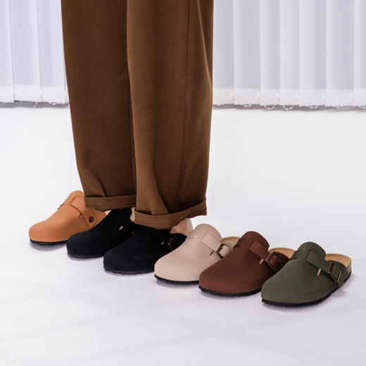 【REREJOY】飞织德训休闲鞋 QC6405+乐福鞋QC6406+半拖勃肯QC6452 商品图8