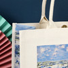 油画覆膜帆布托特包手提包手拎外出单肩购物袋大容量定制帆布袋 商品缩略图1