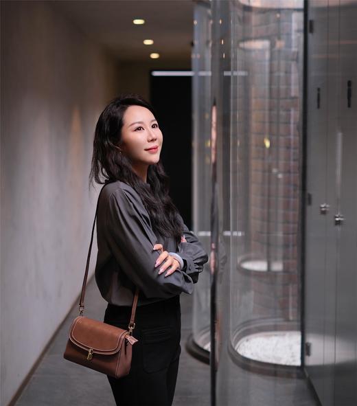 单肩小包 | VINEY含牛皮2024新款复古轻奢斜跨单肩小包5451 商品图1