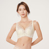 都市丽人舒软挺塑轻塑塑身内衣女蕾丝BC杯适穿3/4杯超薄款速干调整型文胸无钢圈四排扣LJ43B8 商品缩略图2