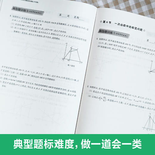 周计划：初中数学代数 789年级 中考 商品图7