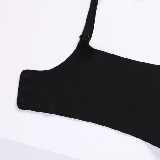 都市丽人Vbra内衣无痕杯面内衣女泳布文胸无尺码三角杯薄款无钢圈三排扣LB465K 商品图9