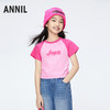 女童修身全棉T圆领短袖新款夏季安奈儿童装实体店同款AG421768 商品缩略图1