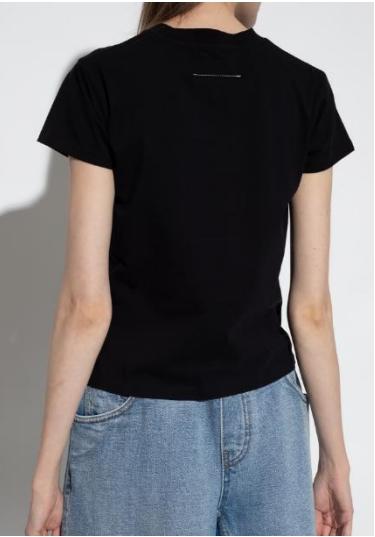 【现货】Lilymoon24夏新款短款装饰线小圆领T恤舒适时尚休闲百搭打底 商品图2