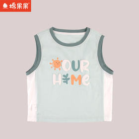 棉果果夏季新品男童无袖T恤M212170224281