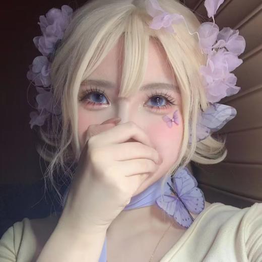 Focusmoon 半年抛 向心引力 14.5mm 两片装 绝美清透宝石紫色美瞳 商品图2