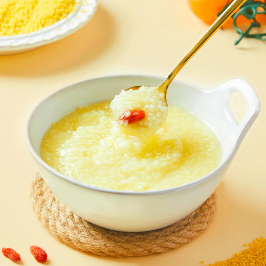 燕之坊 有机金玉黄小米礼盒 3kg 东北杂粮粗粮小米粥送礼送长辈团购礼盒 商品图4