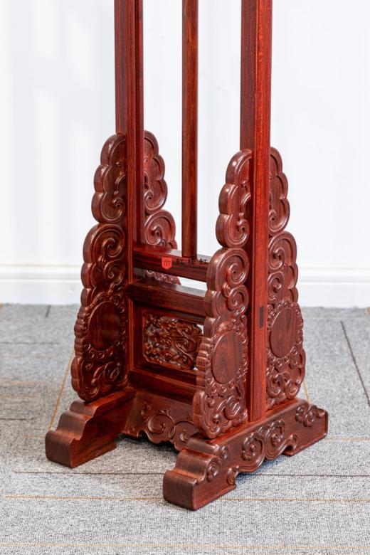 红桥红  家具严选  小叶紫檀（檀香紫檀）【嘉木堂 升降式灯台 宫灯】 商品图4