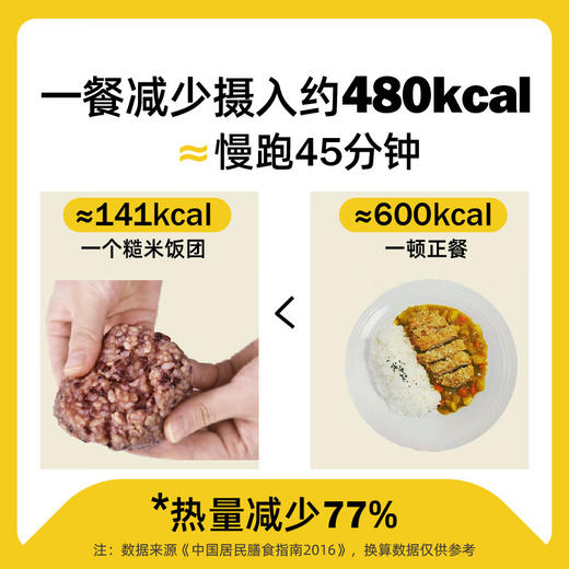 【秒杀】糙米大匠发芽糙米即食饭团80g*10个 商品图4