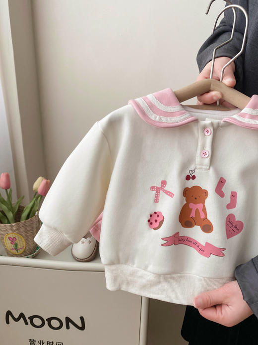 【活力学院风套装】女童春秋季套装2024新款儿童洋气时髦裙子女宝宝春装学院风两件套 商品图3